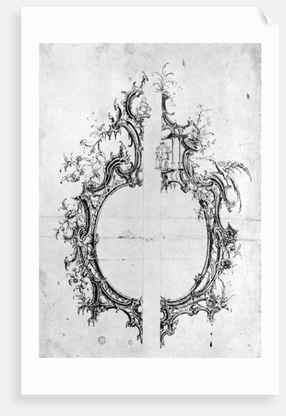 Design for detail on furniture by Henry Copland