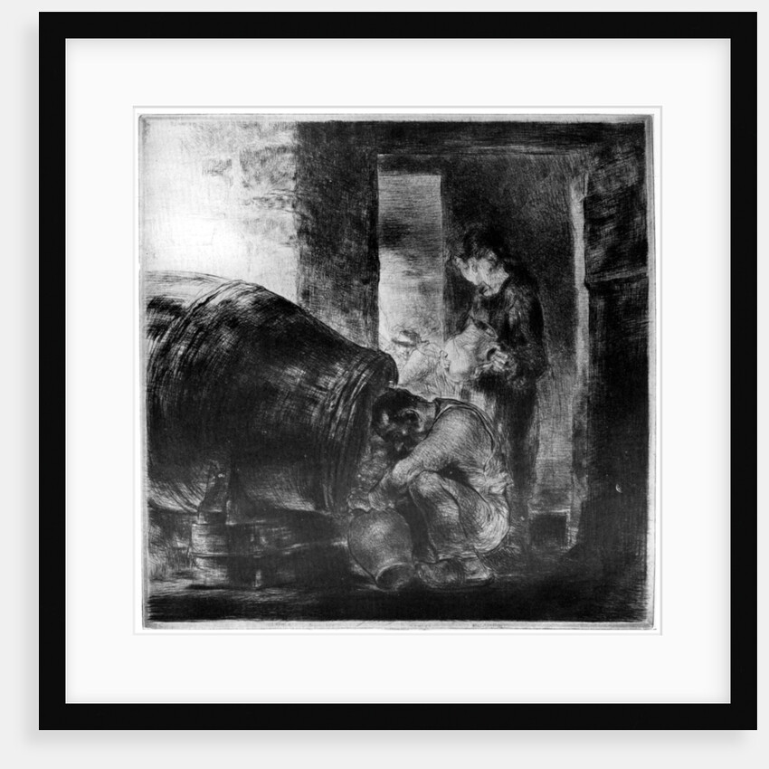 The Cider Barrel by Edmund Blampied