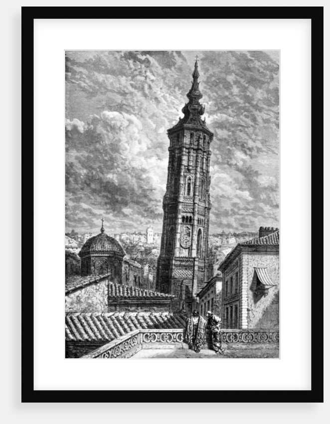 Torre Nueva, Zaragoza, Spain by Anonymous