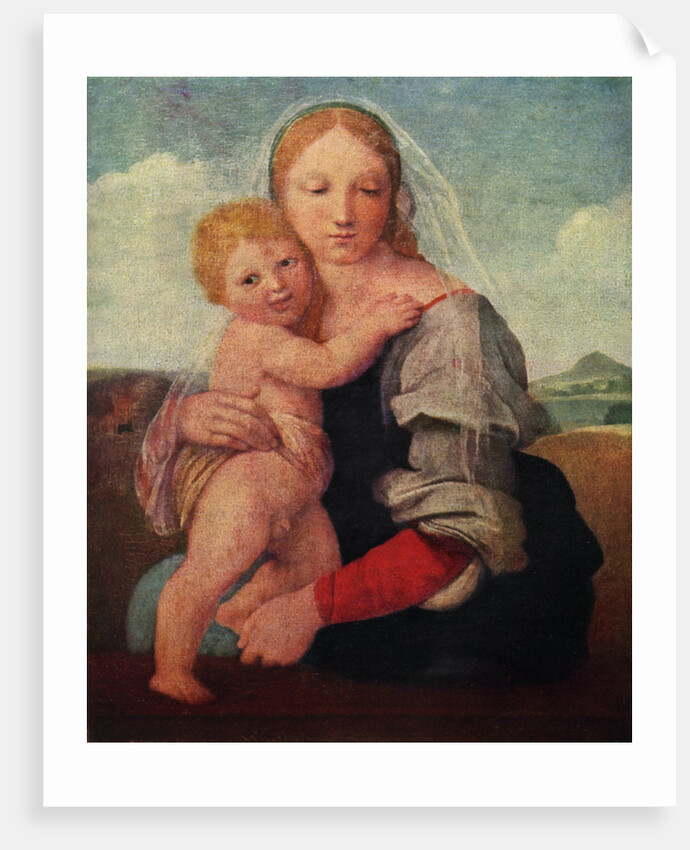 The Mackintosh Madonna by Raphael