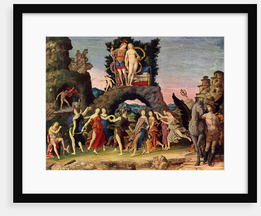 The Parnassus: Mars and Venus by Andrea Mantegna