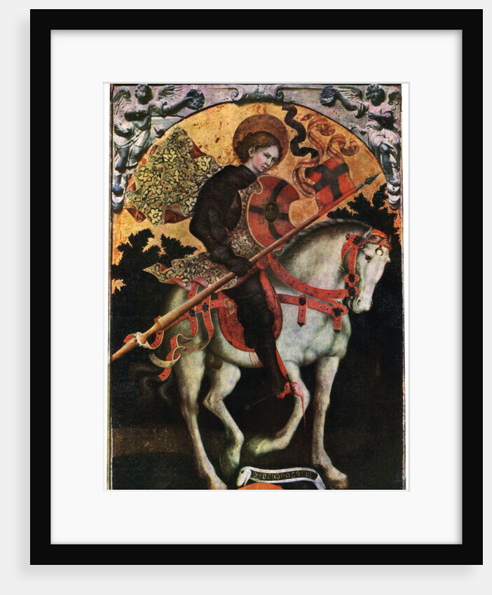 St Chrisogonus by Michele Giambono