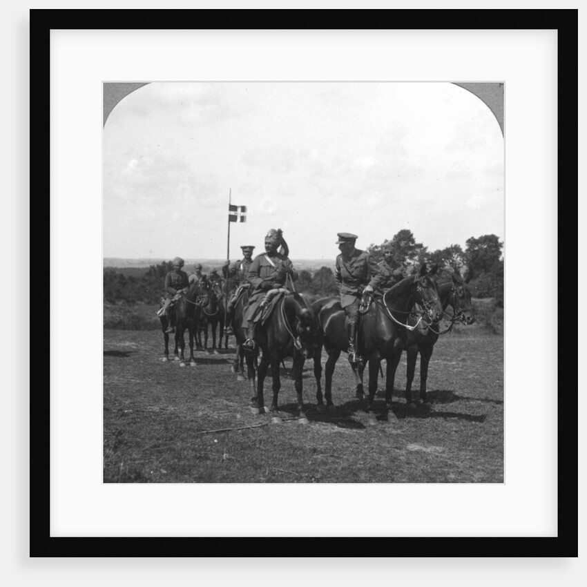 General Rimington, Sir Pertab Singh and the Rajah of Rutlam, France by Crown