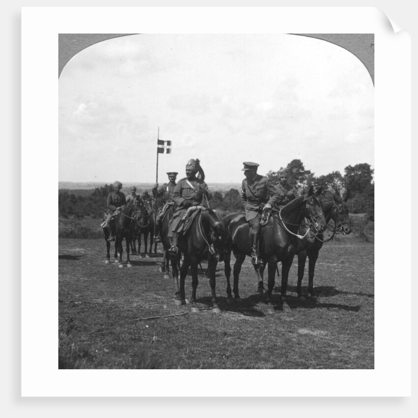 General Rimington, Sir Pertab Singh and the Rajah of Rutlam, France by Crown