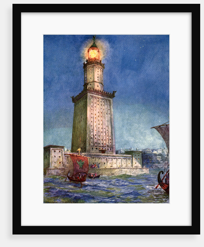 The Pharos of Alexandria, Egypt by Anonymous