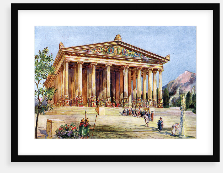 The Temple of Artemis, Ephesus, Turkey by Anonymous