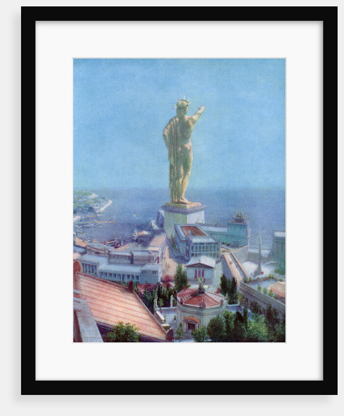 The Colossus of Rhodes, Greece by Anonymous