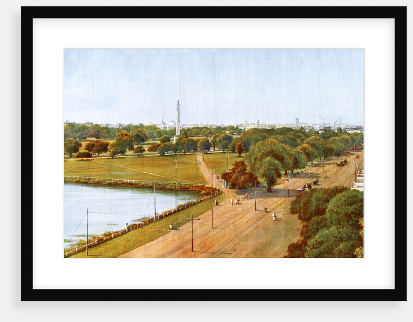 The view from Chowringhee, Calcutta, India by Anonymous