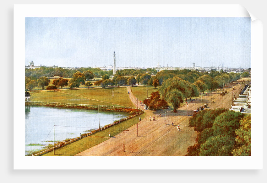 The view from Chowringhee, Calcutta, India by Anonymous