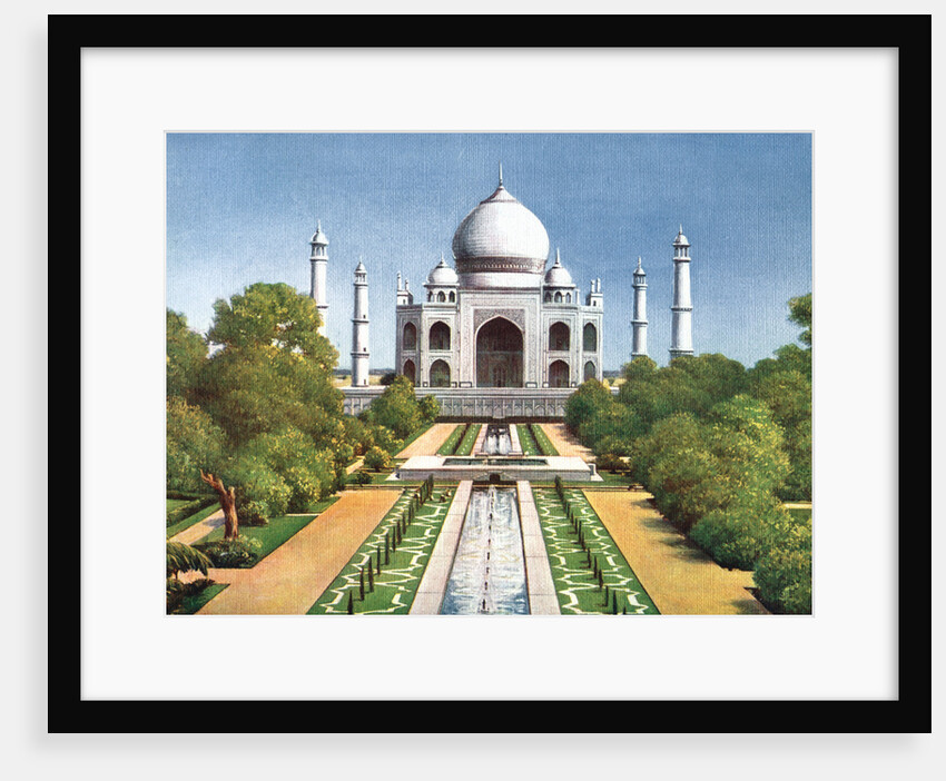 The Taj Mahal, Agra, India by Anonymous