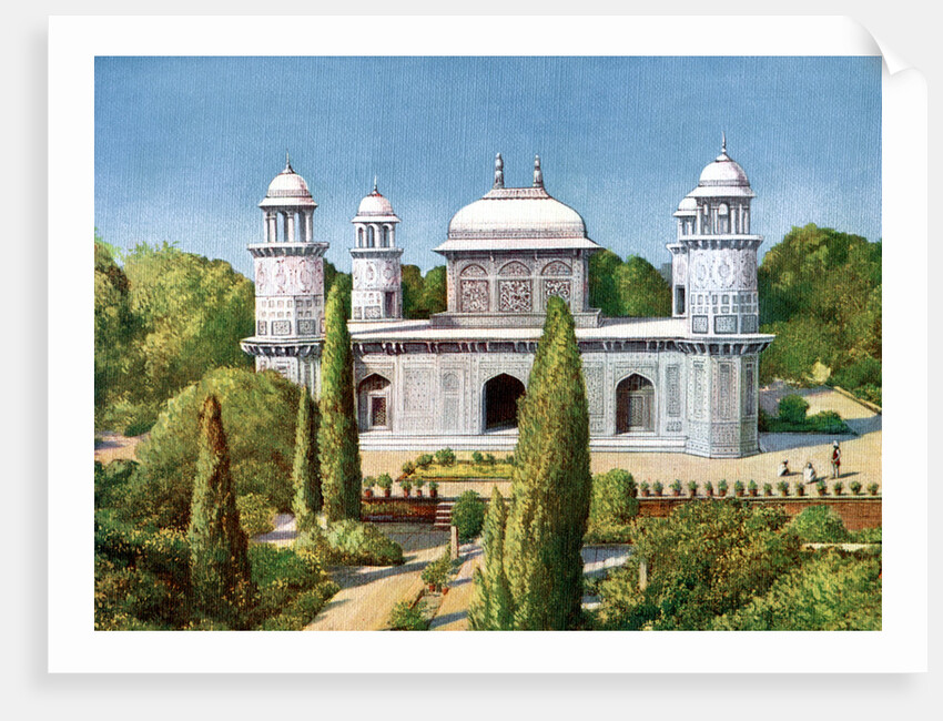 The Tomb of Itmad-ud-Dowlah, Agra, India by Anonymous