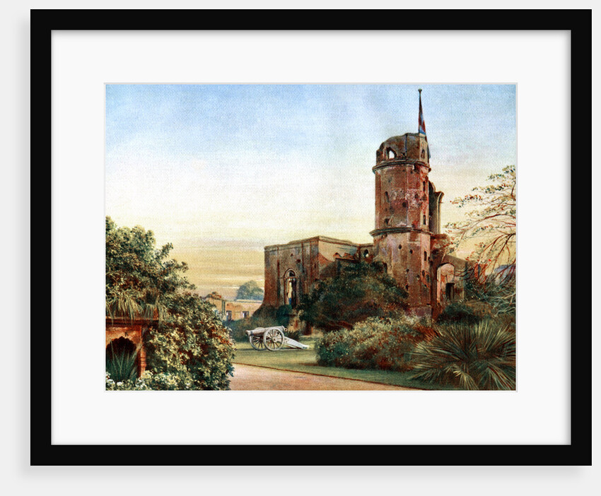 The Residency, Lucknow, India by Anonymous