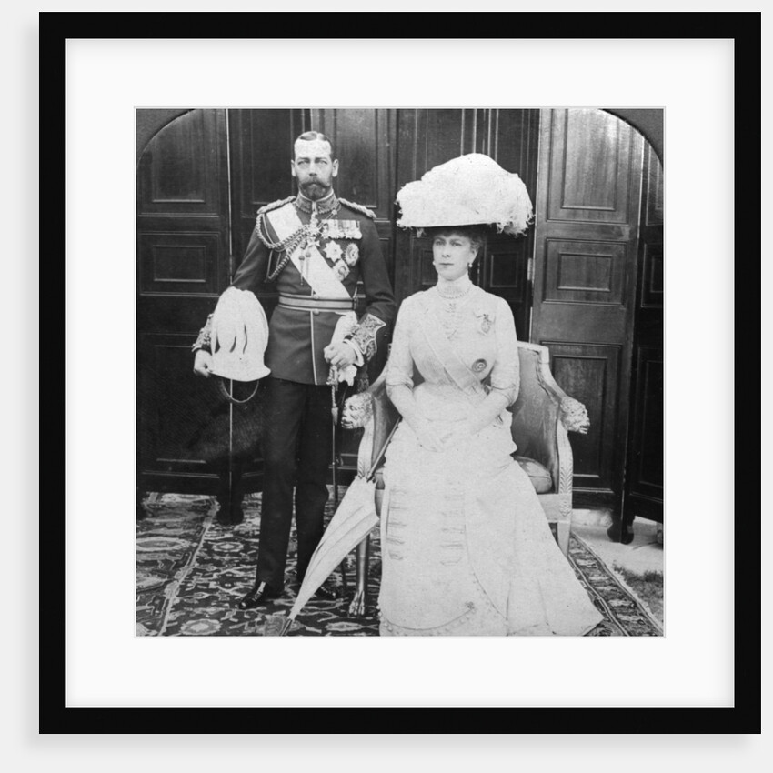 King George V (1865-1935) and Queen Mary (1867-1953) by HD Girdwood