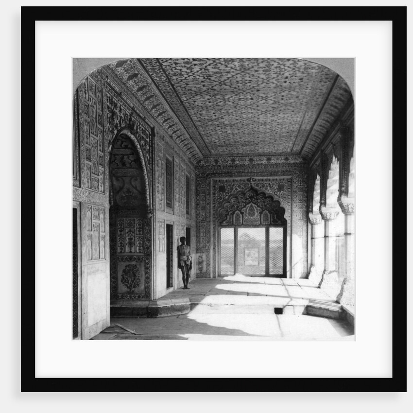 The palace of Rang Mahal, the royal residence of the Mogul Queen, Delhi, India by Anonymous