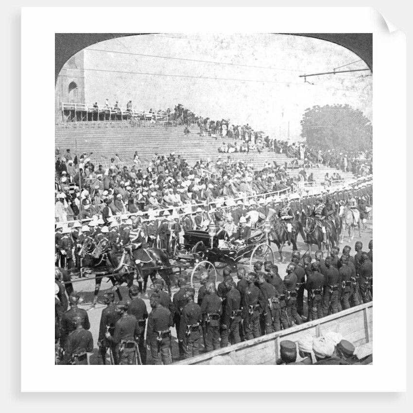 Procession of the Maharajahs, Delhi, India by HD Girdwood