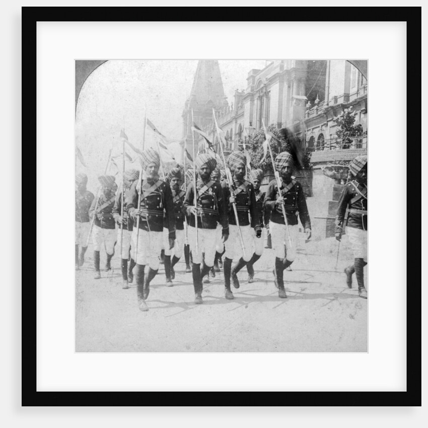 Indian Lancers, Alexandra Palace, London by ME Wright