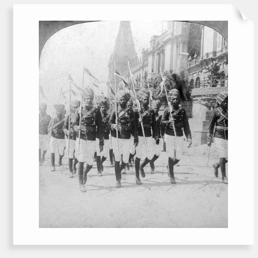 Indian Lancers, Alexandra Palace, London by ME Wright