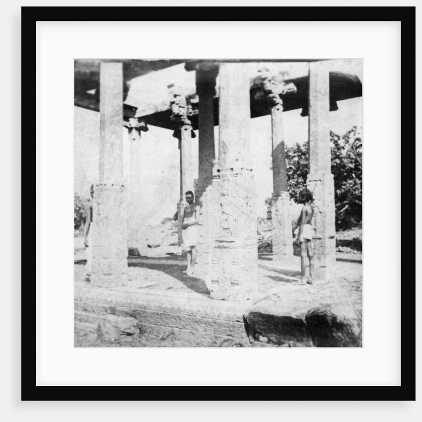 A ruined temple near Madras, India by Anonymous