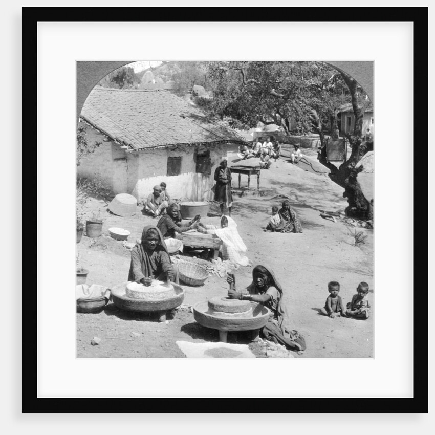 Village life, India by Underwood & Underwood