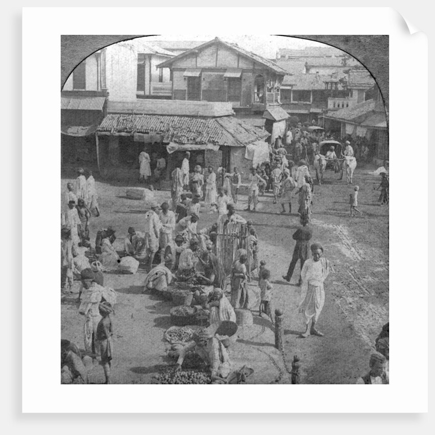 A market in Ahmedabad, India by BL Singley
