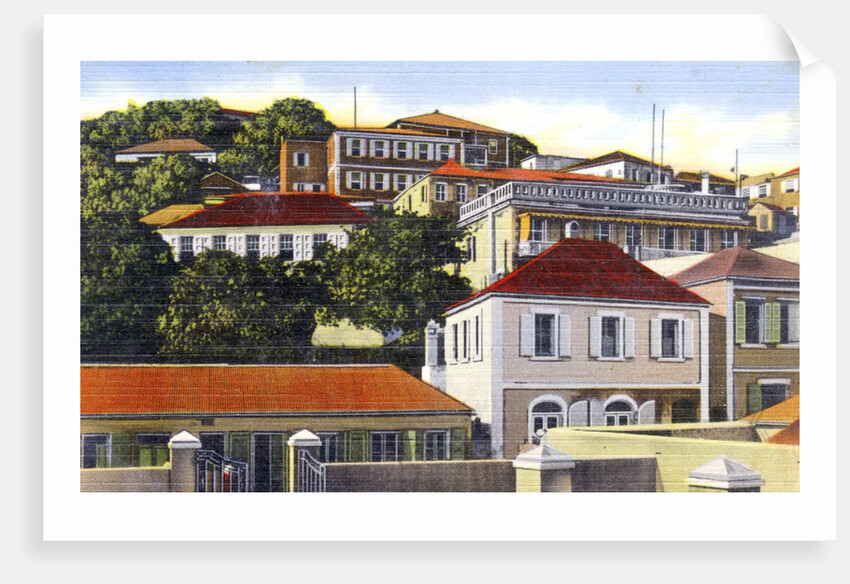 Denmark Hill, Charlotte Amalie, Saint Thomas, Virgin Islands by Anonymous