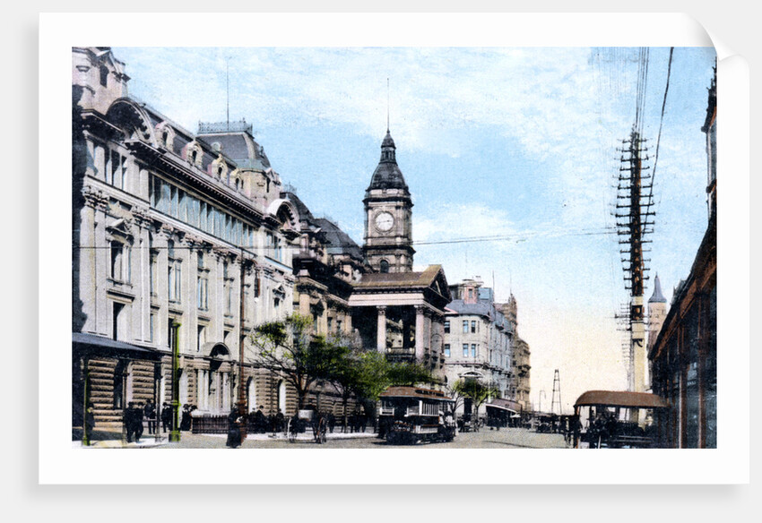 The Town Hall (new extension), Melbourne, Australia by Anonymous