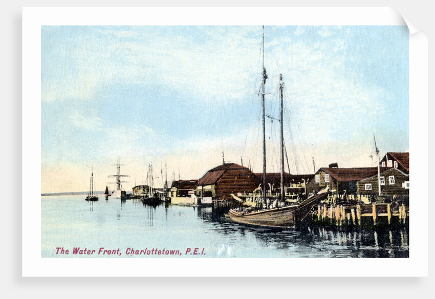 The waterfront, Charlottetown, Prince Edward Island, Canada by Anonymous