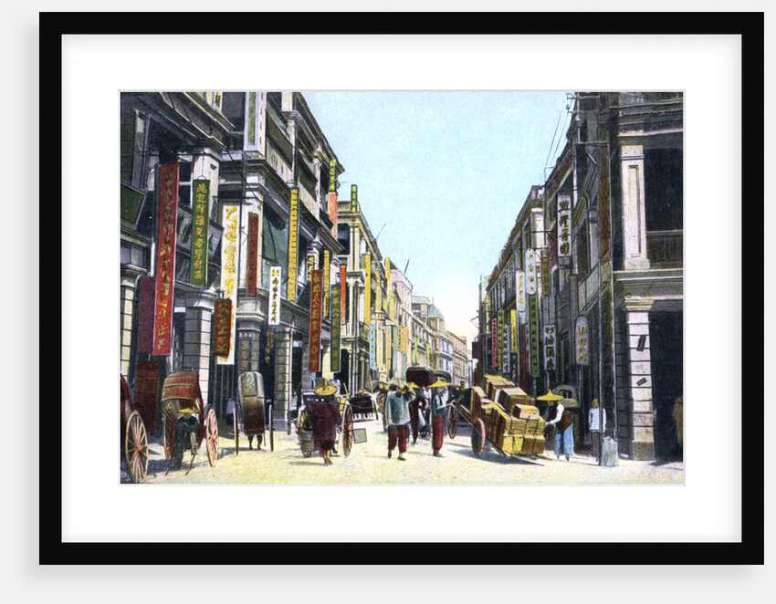 Queens Road Central, Hong Kong, China by Anonymous