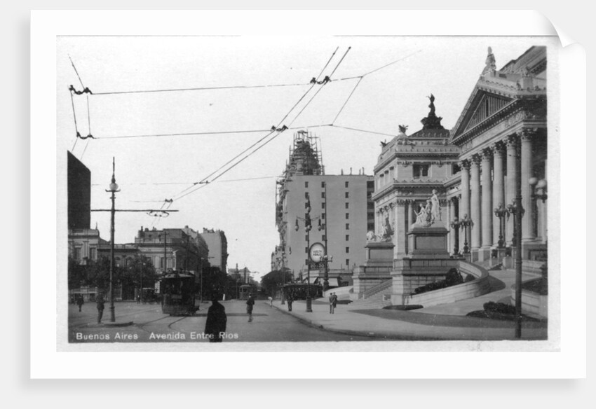 Avenida Entre Rios, Buenos Aires, Argentina by Anonymous