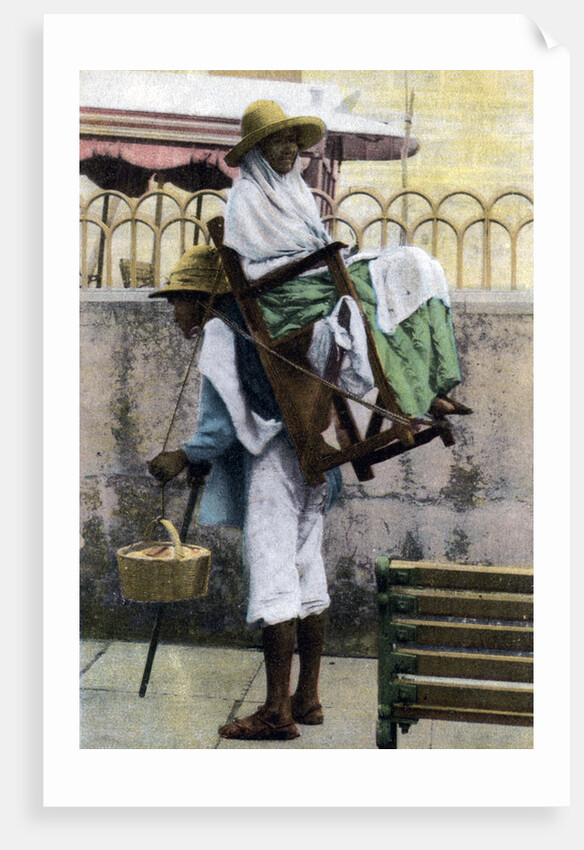 A porter, Mexico by Anonymous