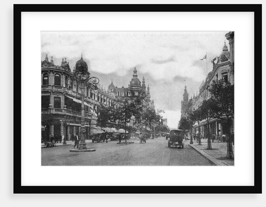Avenida Rio Branco, Rio de Janeiro, Brazil by Anonymous