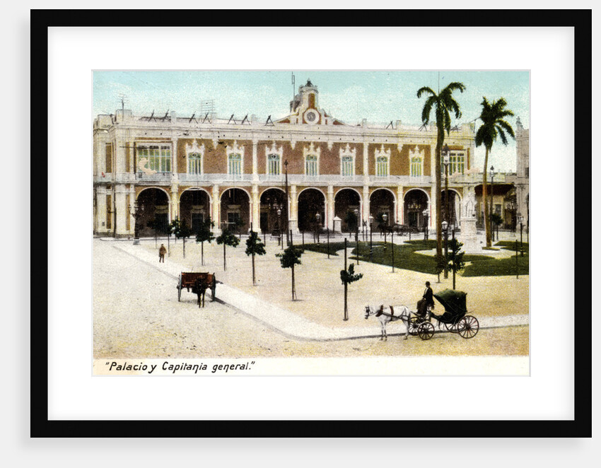 Palacio y Capitania general, Cuba by Anonymous