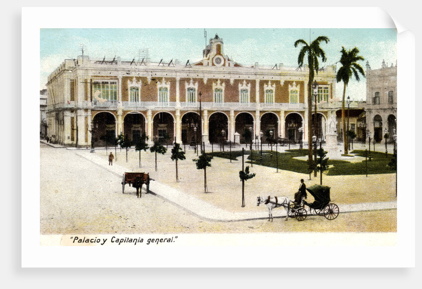 Palacio y Capitania general, Cuba by Anonymous