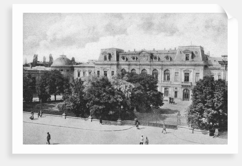 The Royal Palace at Bucharest, Romania by Anonymous
