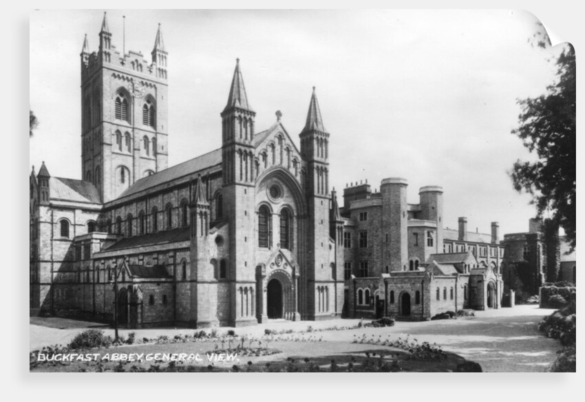 Buckfast Abbey, Buckfastleigh, Devon posters & prints by Anonymous