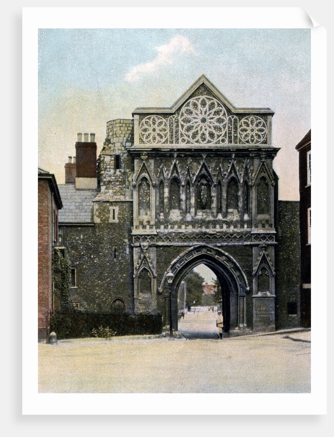 St Ethelbert Gate, Norwich, Norfolk by Anonymous
