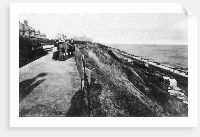 West Cliff and gardens, Felixstowe, Suffolk by Anonymous
