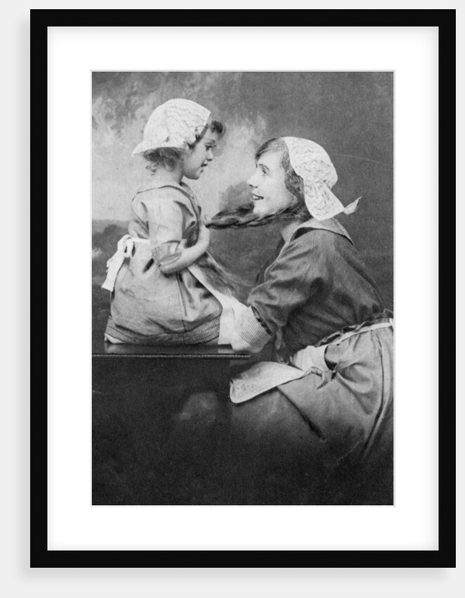 Mother and daughter by Anonymous