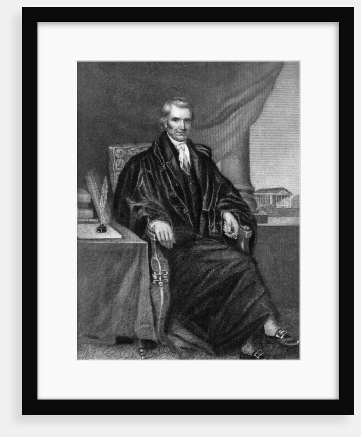 John Marshall (1755-1835), American statesman and jurist by Anonymous