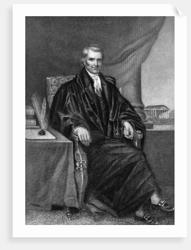 John Marshall (1755-1835), American statesman and jurist by Anonymous