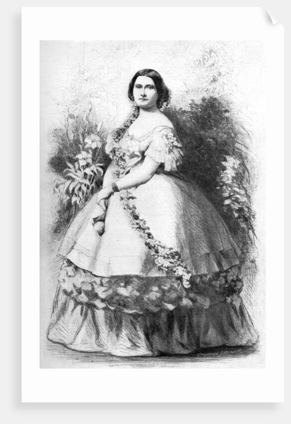 Harriet Lane (1830-1903) by Anonymous