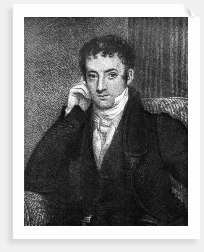Washington Irving (1783-1859), American author by Anonymous
