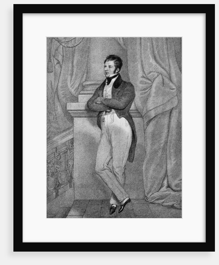 Captain Frederick Marryat (1792-1848), English novelist by Anonymous