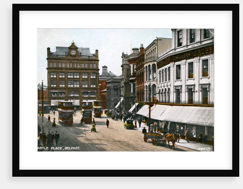 Castle Place, Belfast by Valentine & Sons