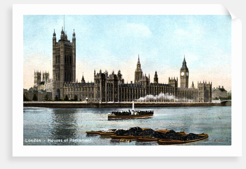 The Houses of Parliament, Westminster, London by Anonymous