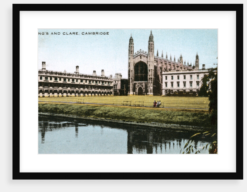 King's and Clare Colleges, Cambridge, Cambridgeshire by E Dennis