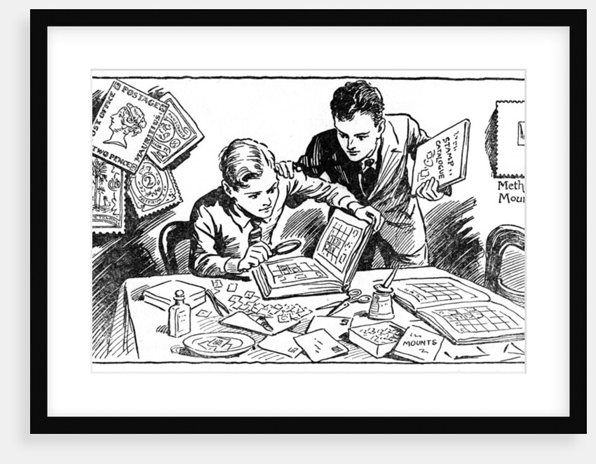 The joys of stamp collecting by Anonymous