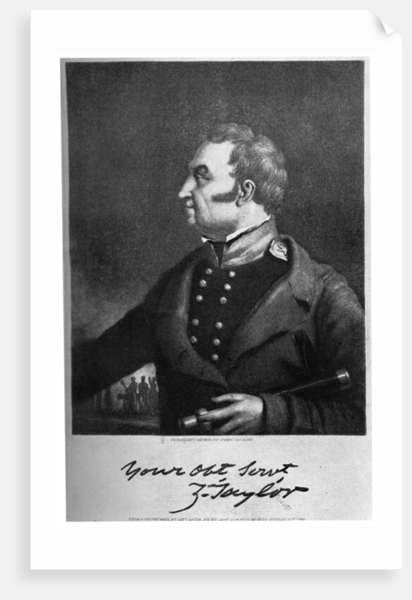 Zachary Taylor, American military leader and politician by Anonymous