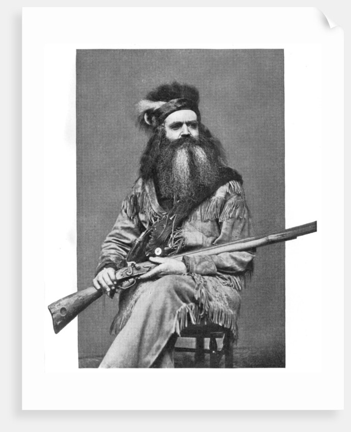 Seth Kinman, American hunter by Anonymous