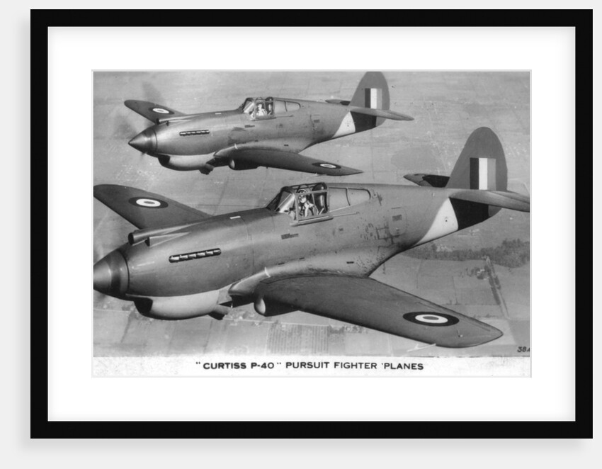 Curtiss P-40 Pursuit Fighter Planes by Anonymous